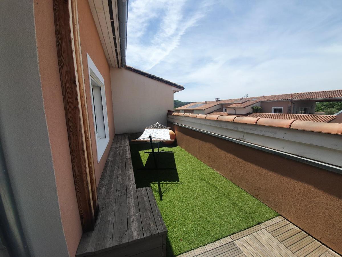 Terrasse 130M2 Panoramique Avec Climatisation Piscine - 3 Chambres Греу-ле-Бэн Экстерьер фото